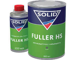 Грунт SOLID Fuller HS  4+1 серый 0,8л (в компл. с отв.0,2л)  /6