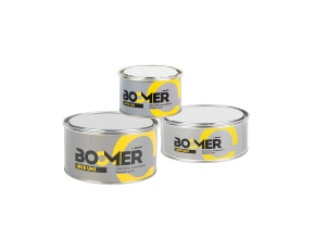Шпатлевка BOOMER Uni  полиэфирная универсальная, с отвердителем, 0,5+0,015 кг /18