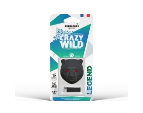 Медведь 3D MEDORI Legend меловой на дефлектор /12