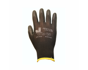 Перчатки защитные JETAPRO р.L черные с полиуретан. покрытием JP011b /в уп.12пар