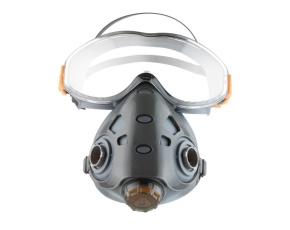 Полумаска 9500 Air Optics с интегрированными очками JetaPRO раз.L