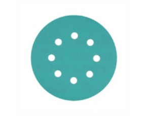 Круг абразивный SUNMIGHT L312TV зеленый Ø125мм 8отв. P 60  53205 /в уп.50/в кор.400