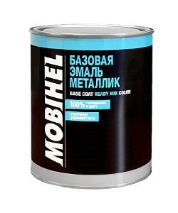 496 Phantom silver metallic Mobihel Базовая эмаль металлик 1л. /в кор.6