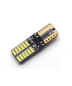 T10 (W5W) белая (12-24 v) 24 SMD 4014 диода, CANBUS обманка, (б/полярности)