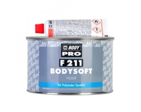 Шпатлевка  Body   211 SOFT  наполняющая бежевая 0,9кг /в кор.12