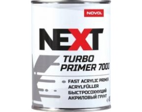 Грунт акриловый Next Turbo Primer 7000  БЫСТРЫЙ серый 0,8л БЕЗ ОТВ. /6