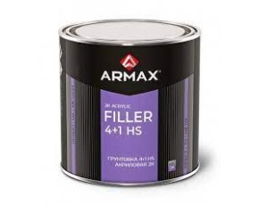 Грунт ARMAX 4+1 HS акриловый 2K «прямо на металл» серый 1,2кг /6