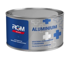 Шпатлевка RGM REFINISH ALUMINIUM PUTTY 2K с алюминием 0,5кг /18