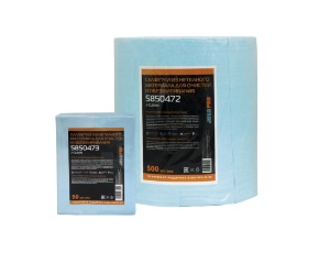 Салфетки нетканые JETA PRO J-CLEAN для обезжир. ГОЛУБЫЕ высокопроч.крепир. 32х48см /ПАКЕТ 35шт /420