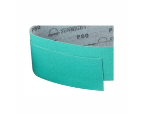 Полоса абразивная SUNMIGHT L312TV зеленая P150 70х420мм   04409 /в уп.100/в кор.800