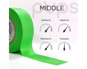 Скотч малярный Exp водостойкий зеленый 24*40м DoublePups MIDDLE 110C /в кор.30 Скотч малярный Exp водостойкий зеленый 24*40м DoublePups MIDDLE 110C /в кор.30