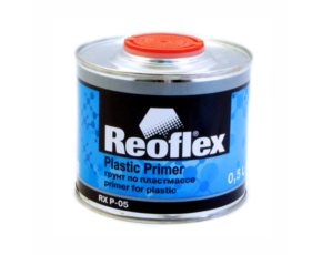 Грунт Reoflex Plastic Primer серый  для усиления адгезии 0,5л  /в кор.6//960