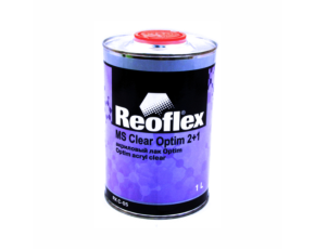 Лак Reoflex Optim MS акриловый  1,0л БЕЗ ОТВ (отв. 0,5л)  /в кор.6//648