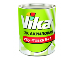 Грунт VIKA 2К акриловый  5+1 HS серый  1,2кг  БЕЗ ОТВ. (отв. 0,18кг) /6
