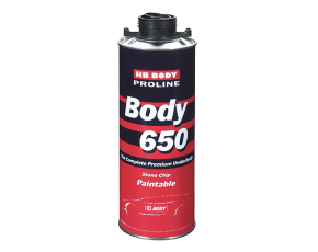 Антигравий HB BODY PROLINE 650 RED LINE черный 1кг/6