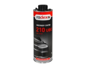 Битумный состав для днища RADEX 210 черный UBS 1л 260021  /12