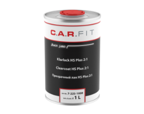 Лак прозрачный CF Black Label  HS Plus1л (БЕЗ ОТВ.0,5л 7-324-0500) 7-223-1000