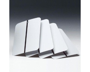 Металлические тест-панели RoxelPro  10,5 х 15 см, светло-серые 50/750