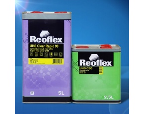 Лак Reoflex Супербыстрый UHS Clear Rapid 90 5л БЕЗ ОТВ (отв.2,5л)  /в кор 2
