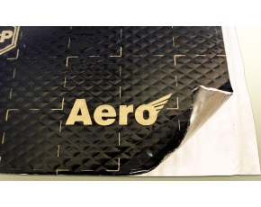 Aero PLUS STP Легкий и тонкий вибропоглотитель армиров.фольгой 4мм х 47см х 75см /в уп. 6шт