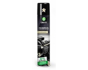 Полироль очиститель пластика GraSS Dashboard Cleaner ВАНИЛЬ аэроз. 750мл 120107-4  /12