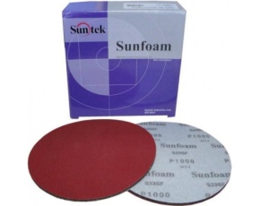 Диск шлиф. Sunmight SUNFOAM S33SF на мягкой основе без отв. Ø125мм Р2000 /10//80