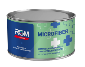 Шпатлевка RGM REFINISH MICRO FIBER PUTTY 2K с микростекловолокном 1,8кг /8