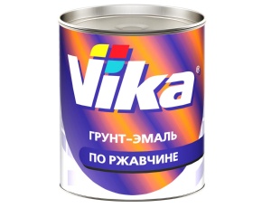 Грунт-эмаль по ржавчине VIKA RAL 303 Хаки 0,9л /в кор.14
