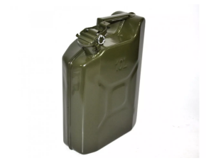 Канистра металлическая зеленая 10л