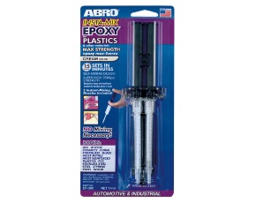 Клей эпоксидный ABRO для пластика в шприце Премиум 14мл EP-380 /12