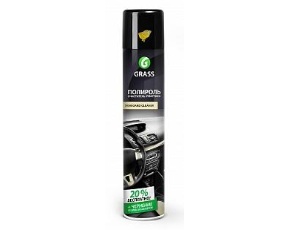 Полироль очиститель пластика GraSS Dashboard Cleaner ЛИМОН аэроз. 750мл 120107-1  /12