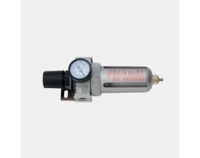 Фильтр-влагоотделитель REMIX 1/4" AFR-80 с манометром и регулятором давления /20 в кор.