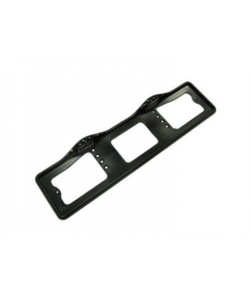 Рамка под номер с подсветкой пластиковая ЧЕРНАЯ