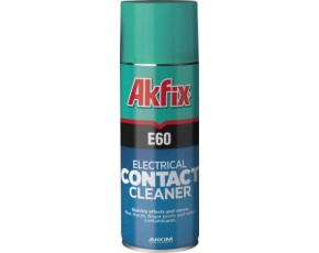 Очиститель электрических контактов Akfix E60 , 400 мл.