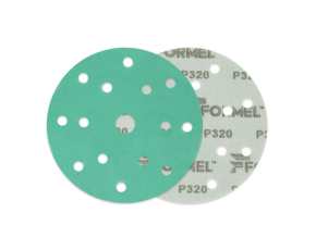 Круг абразивный FORMEL FILM d150мм P320 на пленочной основе 15отв. / в уп.100