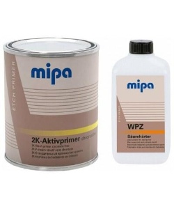 Грунт MIPA 2K-Aktivprimer chromatfrei кислотный без хромата 1л в компл. с отв. WPZ 0,5л /в кор.6