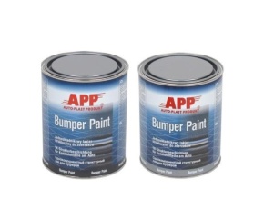 Структурная краска 1К APP "Bumper Paint" 1л серый 020802