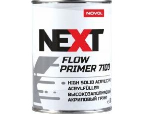 Грунт акриловый Next Flow Primer 7100  заполняющий черный 0,8л БЕЗ ОТВ. /6