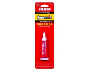 Фиксатор резьбы ABRO красный (неудаляемый) 6мл TL-371  /в кор.12
