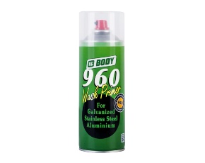 Грунт Body 960 WASH PRIMER реактивный желто-зеленый аэрозольный 400мл /6