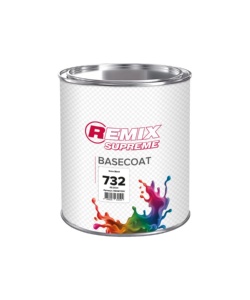 732RMS Эмаль REMIX SUPREME Extra Black, 3,75л /4