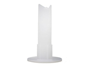 Насадка-носик плоская для нанесения герметика H2, белая U-SEAL /в уп.10