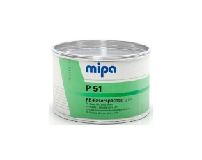 Шпатлевка MIPA P 51 PE-Faserspachtel СТЕКЛОВОЛОКНИСТАЯ зеленая с отверд.1,8кг /в кор.6