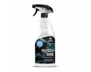 Полироль глянцевый GraSS POLIROLE SHINE для кожи, резины и пластика 0,6л 110388  /6