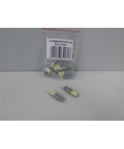 T10 (W2,1-9,5d) белая, 24 SMD 3014 диода, CANBUS обманка,СИЛИКОН, (б/цокольная) 12V/10