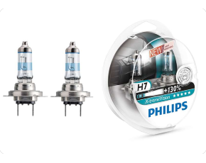 H7 (55) PX26d+130% X-TREME VISION (2шт) 12V PHILIPS /1/5 Автолампа