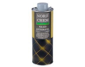 Антигравий NORDCHEM NA-610 ANTIGRAVEL cерый 1кг /12