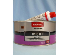 Шпатлевка Novol UNISOFT мягкая  1кг /в кор.8