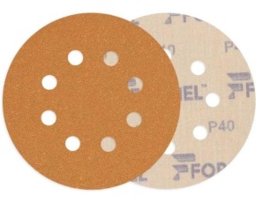 Круг абразивный FORMEL DIAMOND PLUS P40 d125мм 8отв./в уп.50