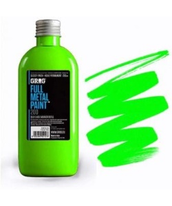 Чернила Grog Paint 200 мл FMP/ неон-зеленые / Neon Green
